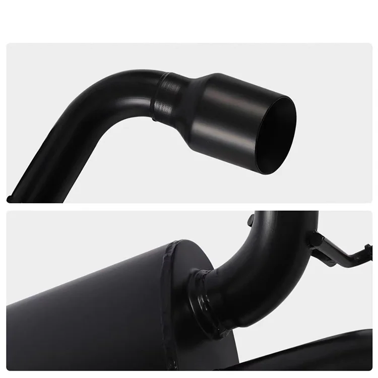 Factory Wholesale Stainless Steel Double Tail Pipe Car Exhaust Pipe Conversion Accessories