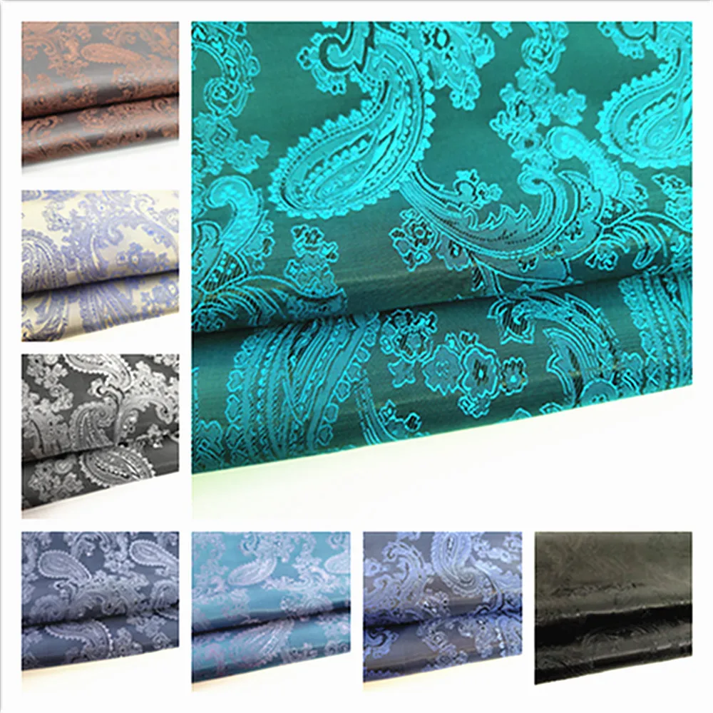 Factory Price 100% Polyester Custom Jacquard Fabric Customize Wholesale Jacquard Satin Fabric Suit Lining Fabric