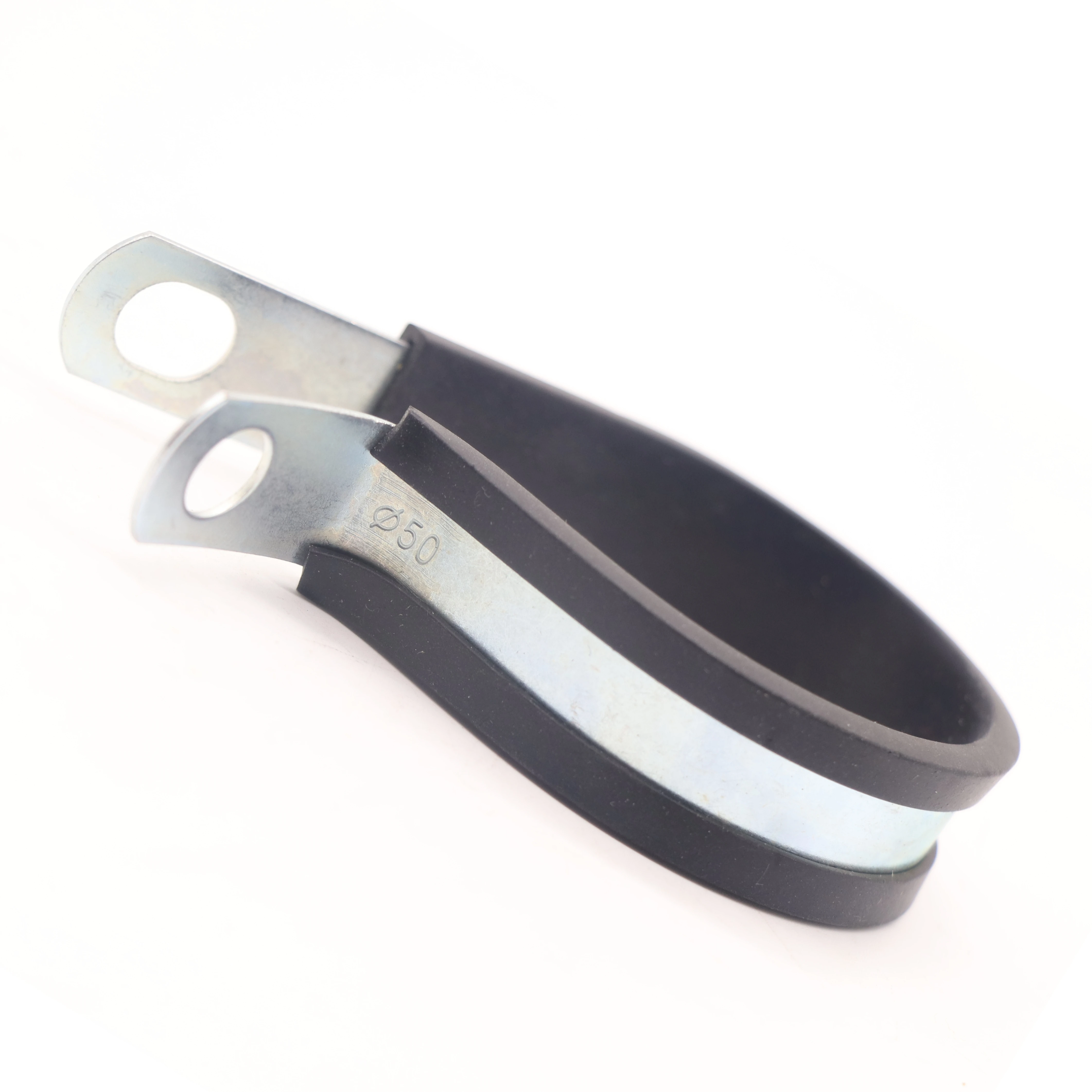 SYD 1158-2 Various Fastener Metal rubber Galvanized steel P type R type rubber clamp