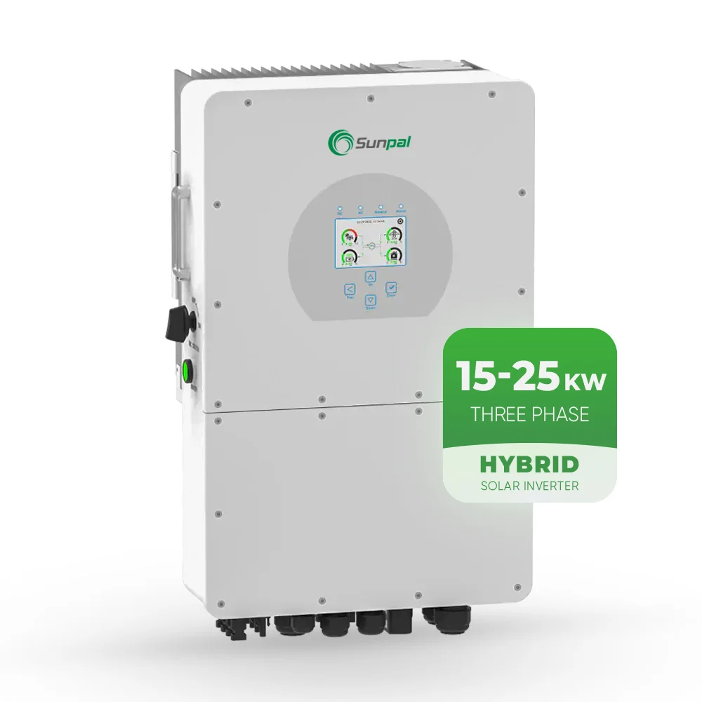 Deye Solar Inverter Hybrid 3 Phase 25Kw Off Grid Low Frequency Inverters With High Voltage Regulation