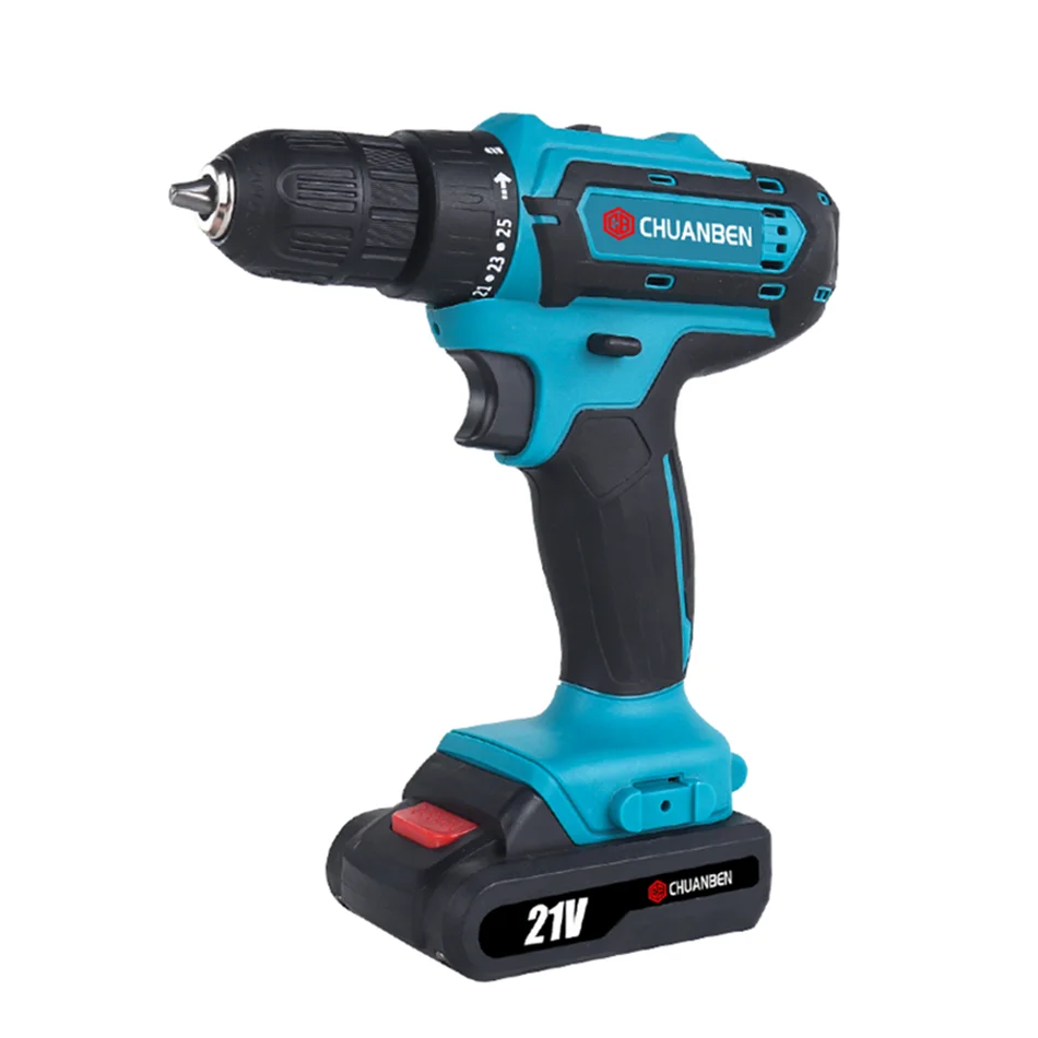Customizable Light Weighted Lithium Drill Brushless Rechargeable Impact Electric Cordless Drill