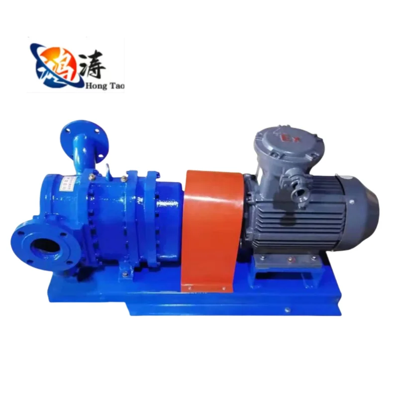 LZB Single-Stage Electric Rotor Pump Self-Priming Sewage Oil Sludge Lift With Gear Structure