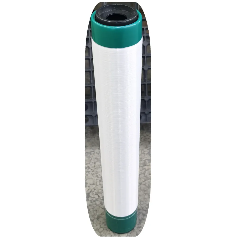 100% polyester 10D DTY textured thread semi dull monofilament yarn for warping knitting