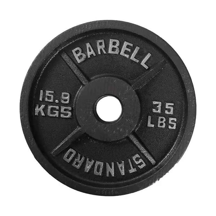 Hot Selling Gym Stainless Steel barbell weight plates Cast iron weight plates