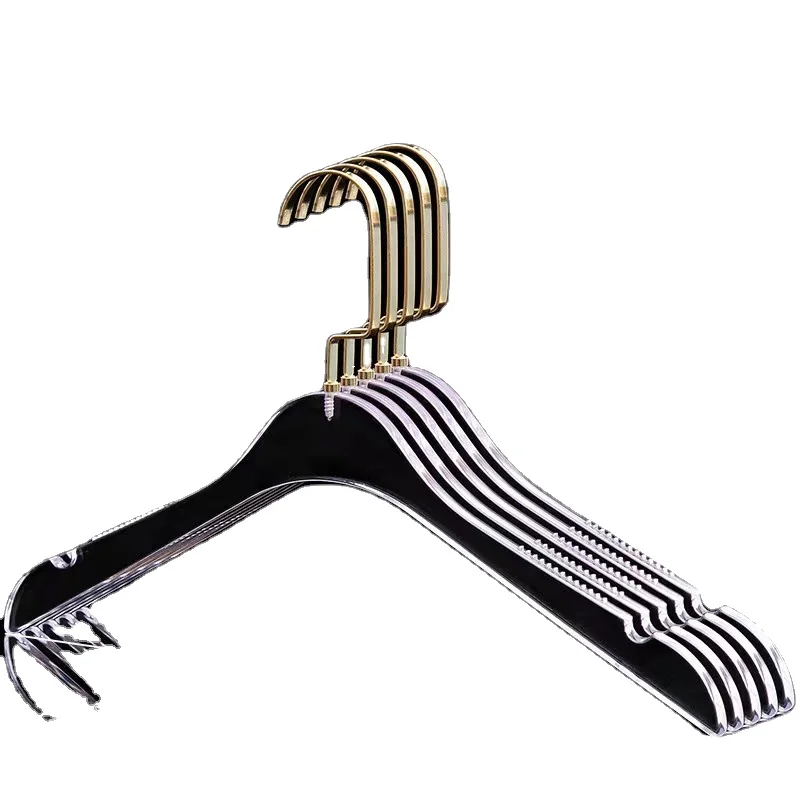 Интернет знаменитости акриловая противоскользящая Вешалка Прозрачная кристальная вешалка для магазина одежды