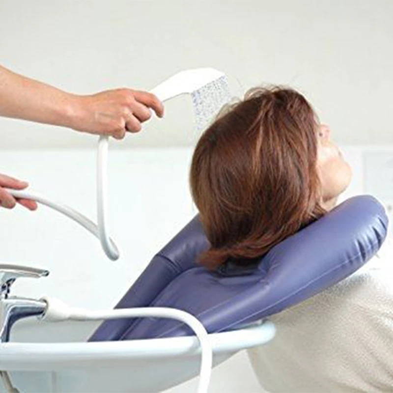 
Plastic inflatable hair wash tray 