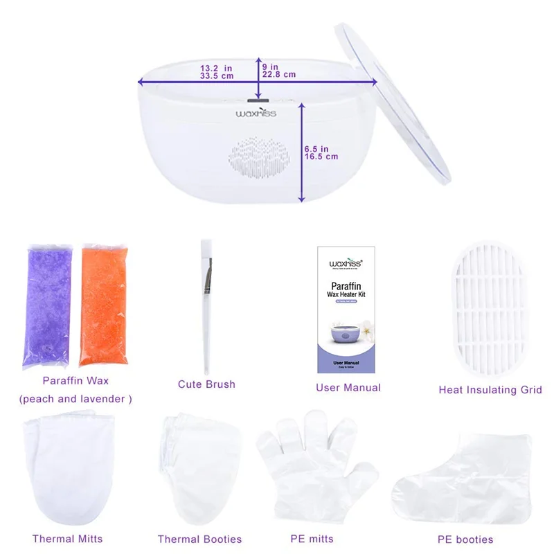 Smart New Design Large Capacity  Paraffin Wax Machine for Hand and Feet Paraffin Machine for Hands