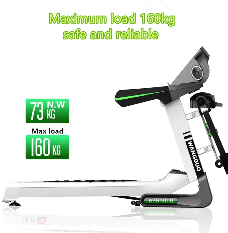 2024 New 10.1 TFT Electric Slope Fitness Running Machine Treadmill