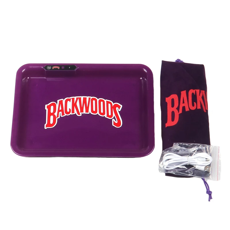  Новый дизайн пластиковые акриловые вращающийся светодиодный лоток backwoods rtv