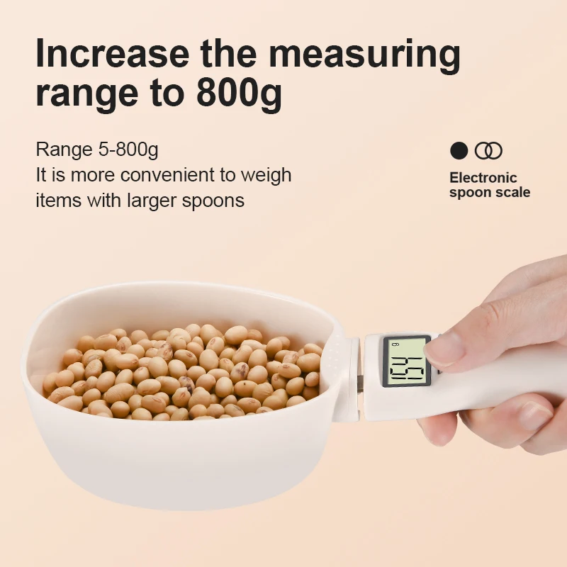 Best Price Spoon Scales 800g Food Scale Coffee Digital LCD Kitchen Scale Manual