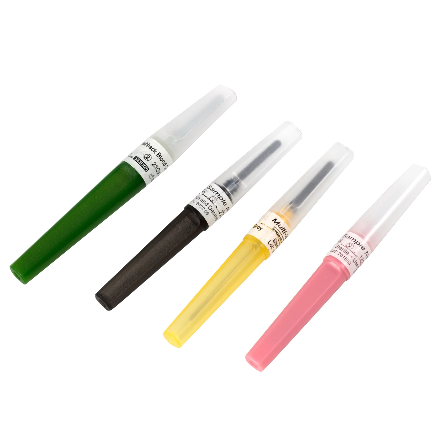 Blood donor needle pen type Multi-sample drawing needles with CE ISO 510K certificate