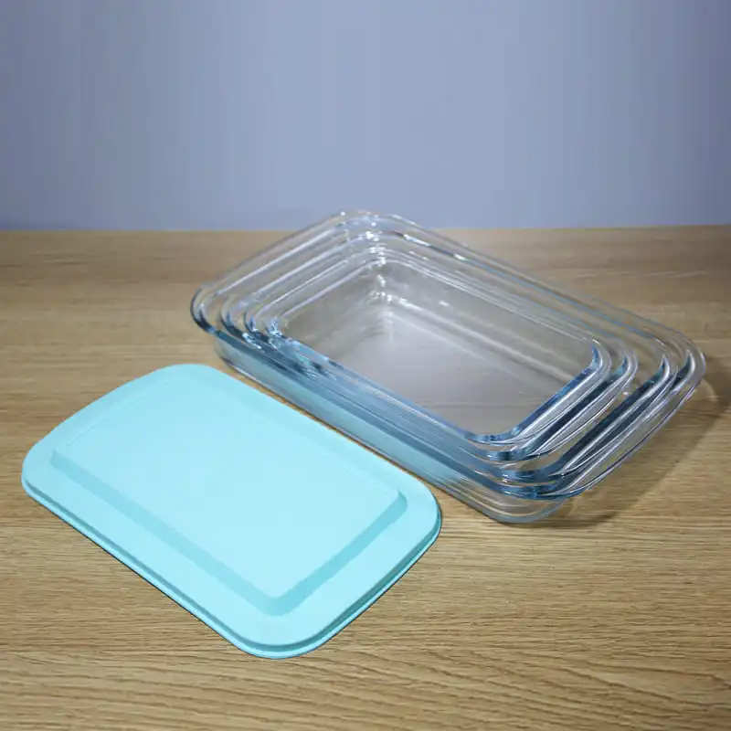 Premium Quality Glass Bakeware: Clear High Borosilicate Baking Pan