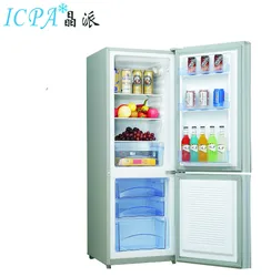 2023  Hot Selling  The Best Quality Cost-Effective Products 172 Liter  DC12-24V  Solar Combi  double Door Fridge Freezer