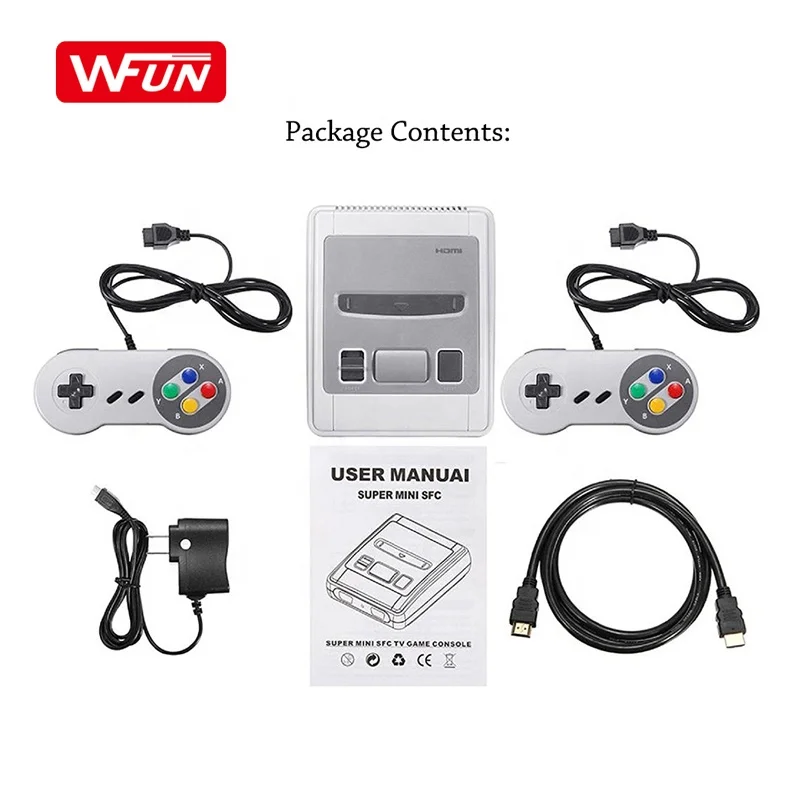  Супер Мини SFC Классическая система 621 игровая консоль HD выход ТВ Plug and Play видеоигры встроенные для Nintendo