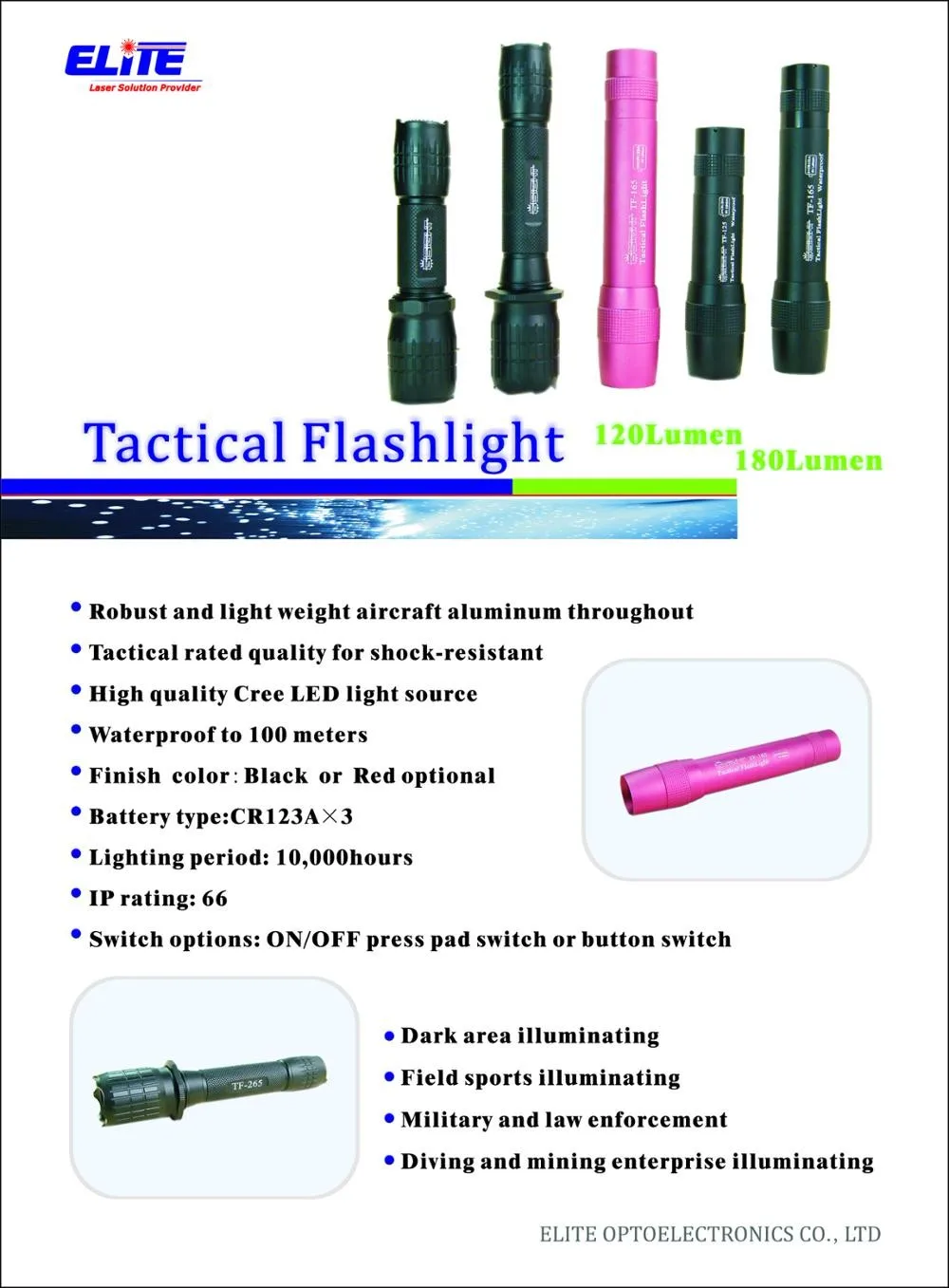 Long Working Distance 520nm Green Bright Laser illuminator