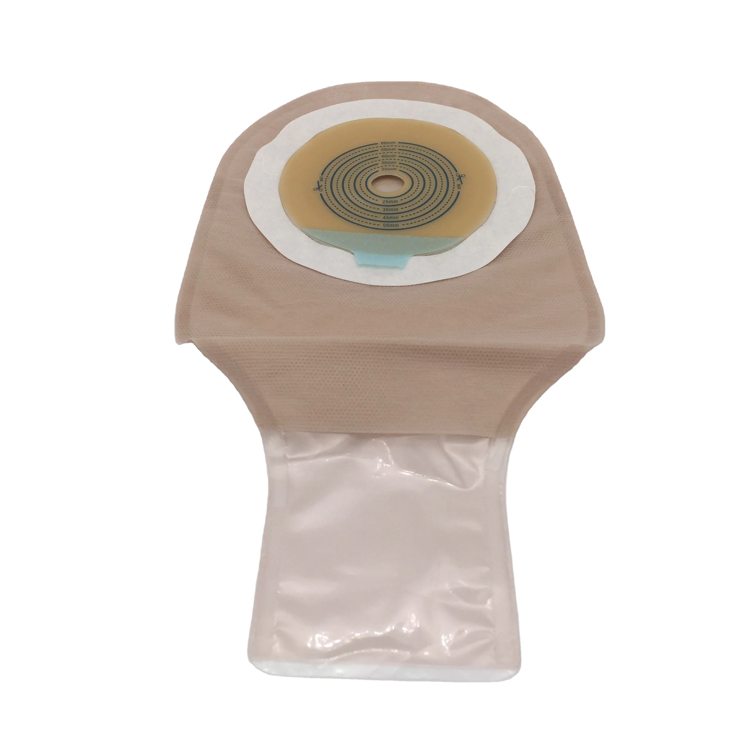 
Medical Disposable One Piece/Two Pieces Colostomy Ostomy Bags 