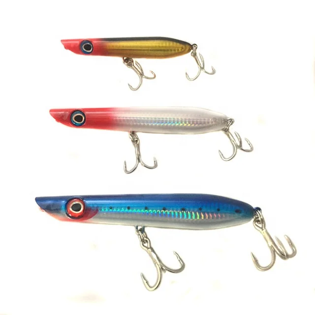 Pencil Popper Lure Artificial Hard Fishing Lure Japan Sinking Popper Bait Pencil Bait Tuna Bait Jigging Lure Fishing Accessories