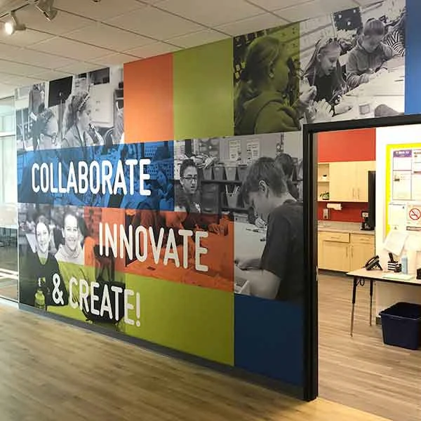 Custom Vinyl Wall Graphics, Large Wall Decals Wall Covering Sticker, Custom Wall Decor Stickers