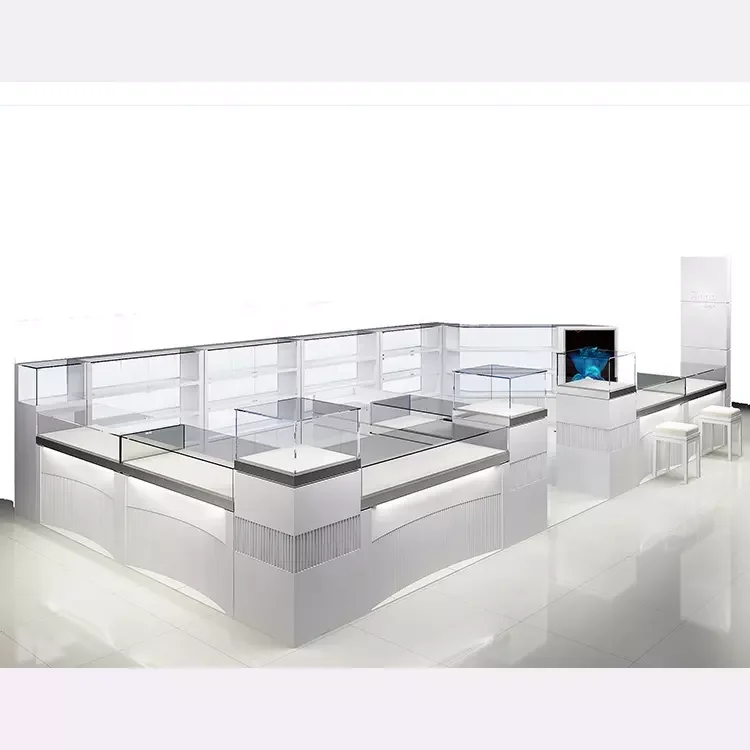 Custom Portable Mall Kiosk Modern Food Kiosk Interior Design Retail Kiosk  Shopping Mall