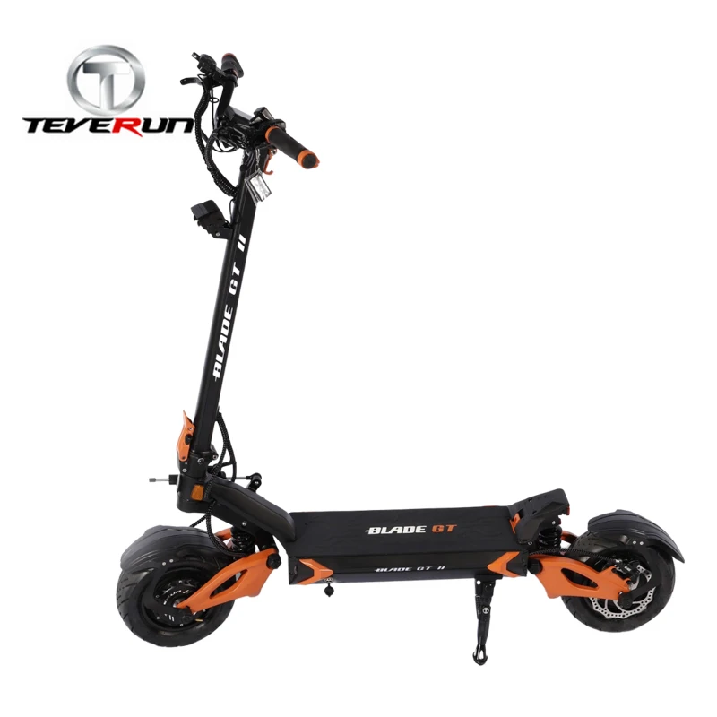 EU Stock NEW TEVERUN Blade GT II 60V 26Ah Blade GT+ II Smart Electric Scooter 5000W Dual Peak Motor 85km/h Kickscooter