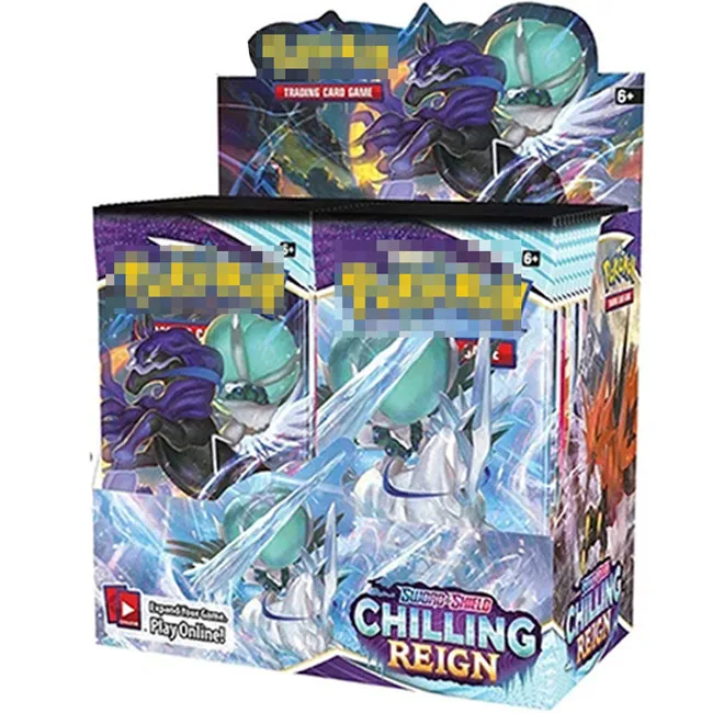 Factory Good Quality Poke mon Trading Cards Booster Box 360 Pcs/box Unified Minds CHILLING Playing Carte Poke mon Gx EX Cards