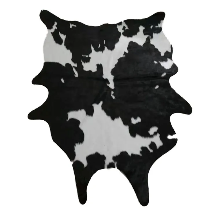 
Cheap good quality eco-friendly anti slip cow color mat living room carpet rugs 