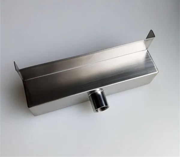 Artificial stainless steel indoor rock waterfalls for home decoration