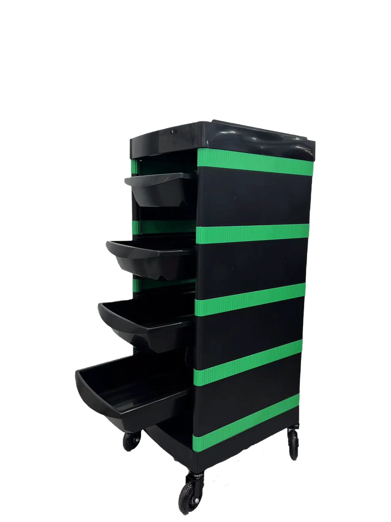 Hairdresser Equip Black Salon Furniture Salon Equipment Trolly For Salon Beauty Trolley