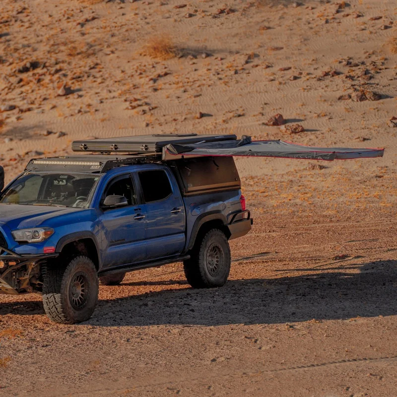 Hot sale retractable foxwing awning 270 car 4wd side shelter sheet for camping