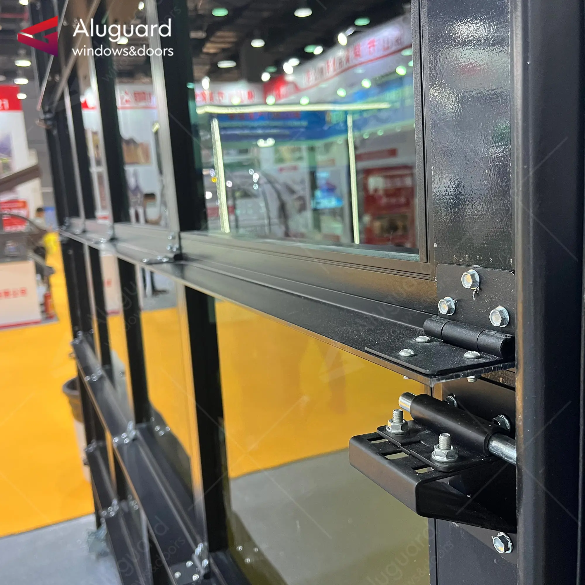 High quality american garage door Modern Aluminum full view garage door Superior supplier new design golf cart garage door