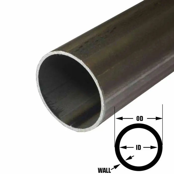 ASTM A36 API 5L Black Steel Pipe ERW SSAW Welded Spiral Carbon Steel Pipe Used for Gas and Oil Pipeline