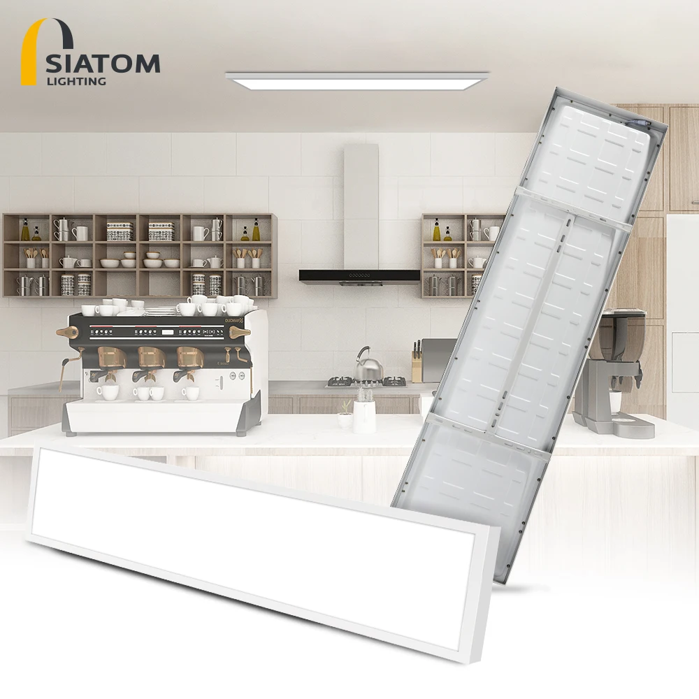 Горячая Распродажа 30x120 3000K 6500K Коммерческая Светодиодная панель освещения поверхностного монтажа потолочные светильники