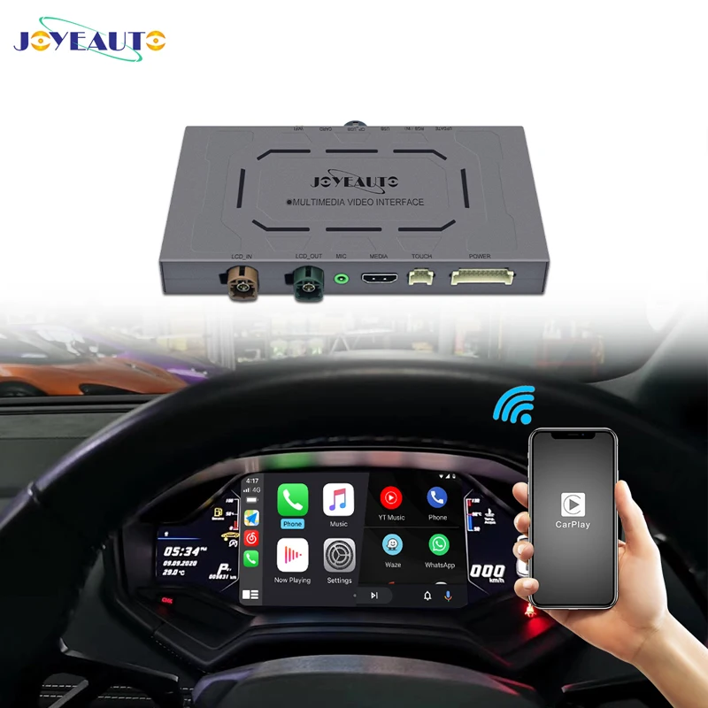 joyeauto mmb wireless carplay airplay mirror link android auto solution for Lamborghini Mavericks