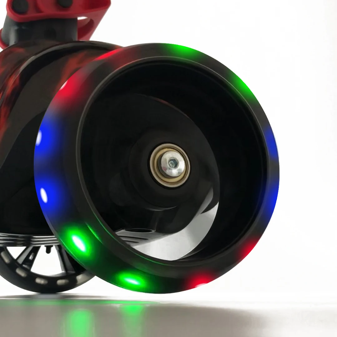 Kick скутеры ножной скутер светодиодный колесный детский спрей для ног Электрический скутер с функцией музыки для От 2 до 14 лет, детские подарки