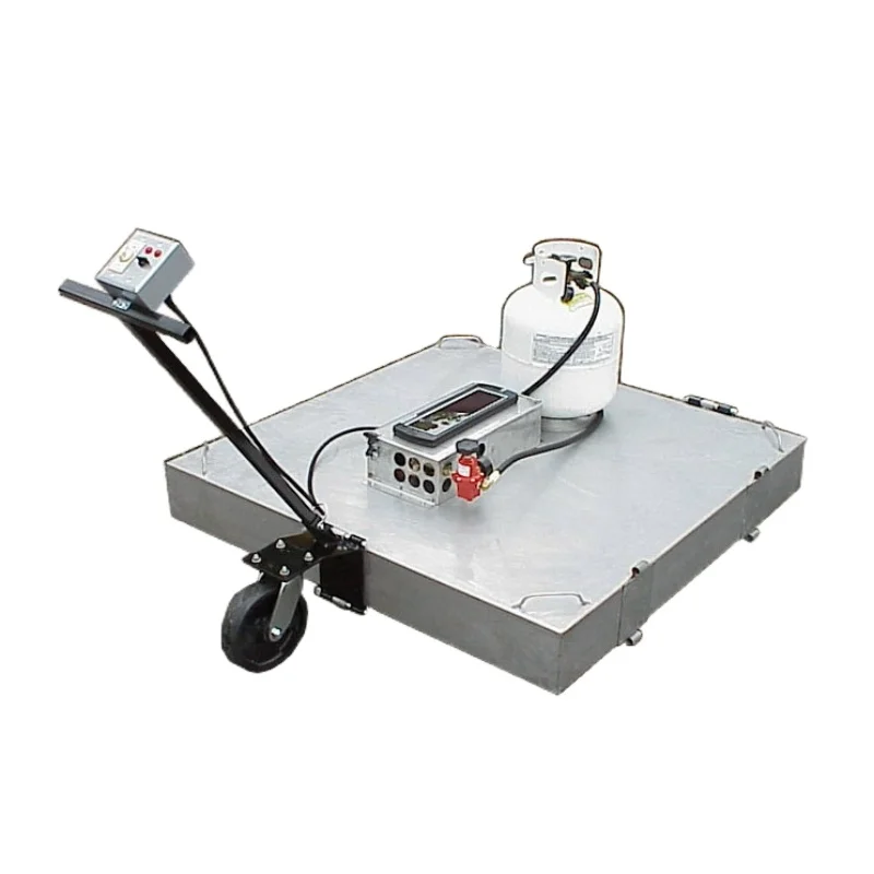 Asphalt pavement hot regeneration heating plate  Asphalt melting machine  Road pothole repair equipment is easy to operate