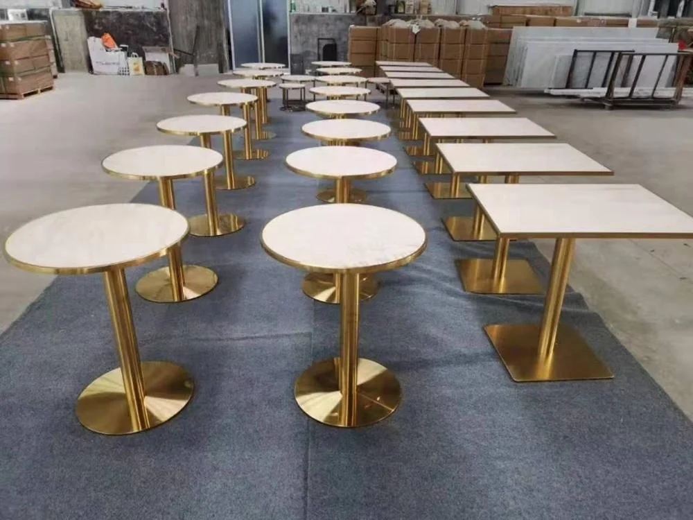 Белый ресторанный десертный магазин Golden cararra журнальный столик для