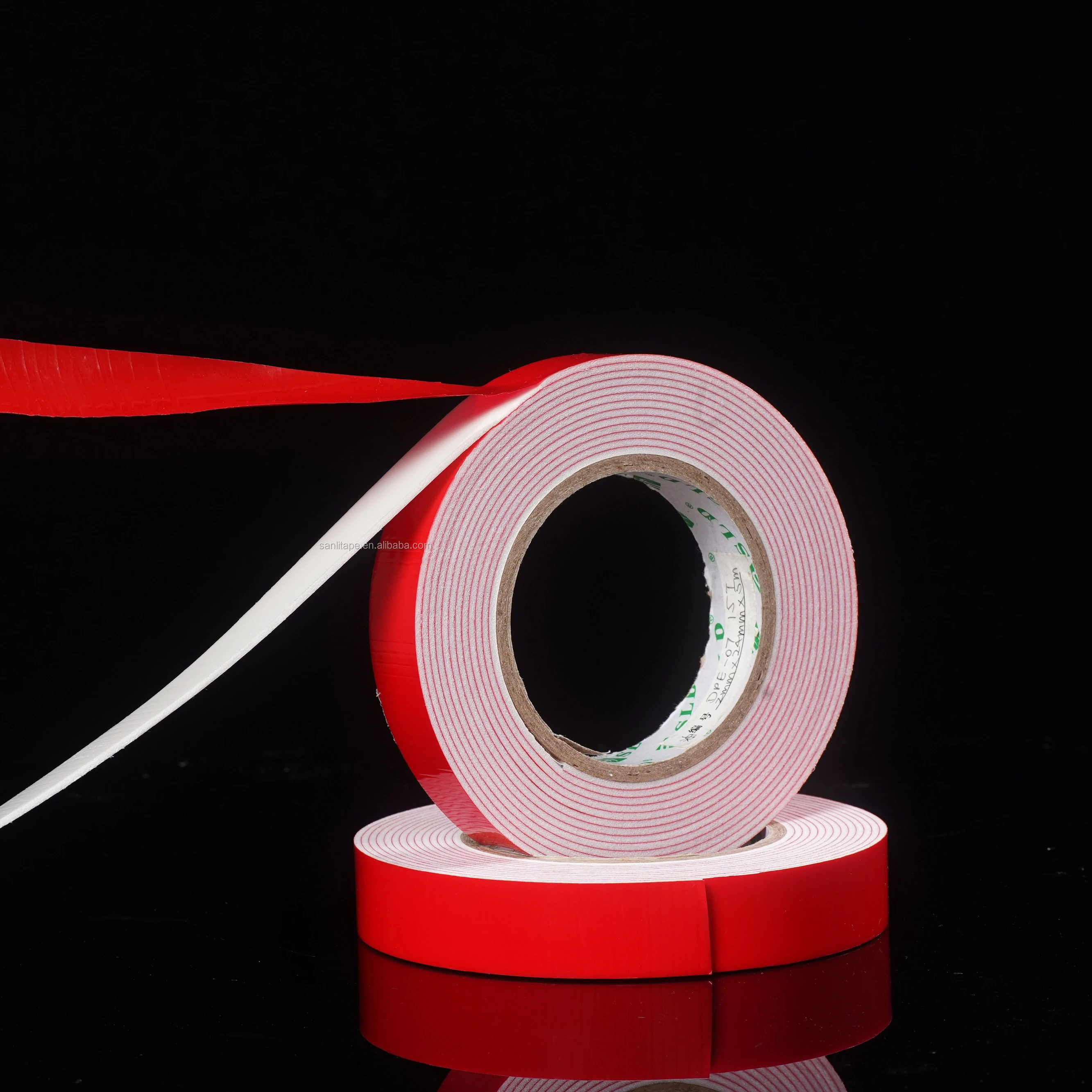 150 Degree High Temperature PE EVA Acrylic Foam Tape Strong Viscosity Double Sided Adhesive Tape For Heater