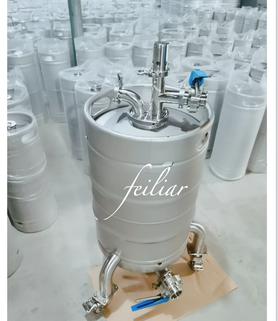 Yeast brink beer keg  propagation  Tri-Clamp keg for brewery line