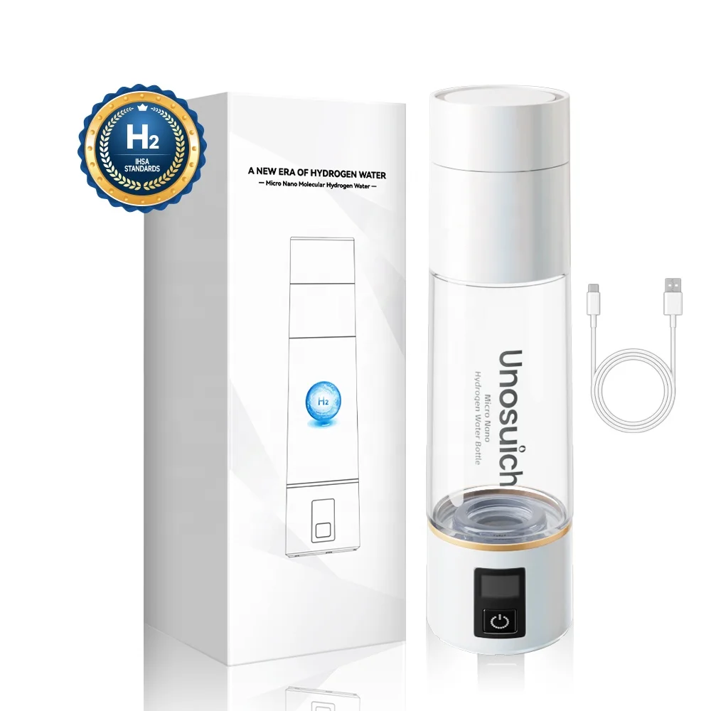 High Concentration SPE Household Rechargeable Hydrogen Generator Hydrogen Rich Alkaline Water Bottle
