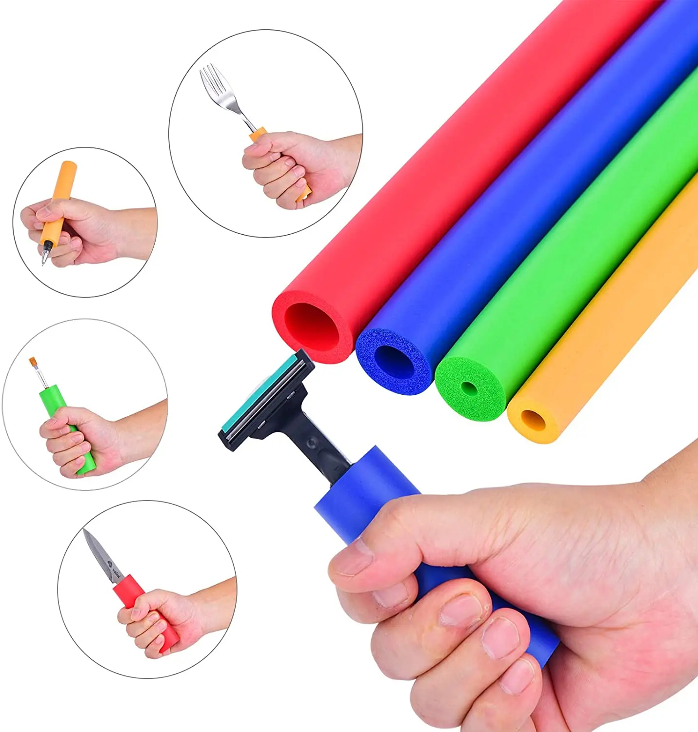 Fashion EPE Foam Grip Tubing/Foam Tubing - Ideal Grip Aid for Utensils with high quality