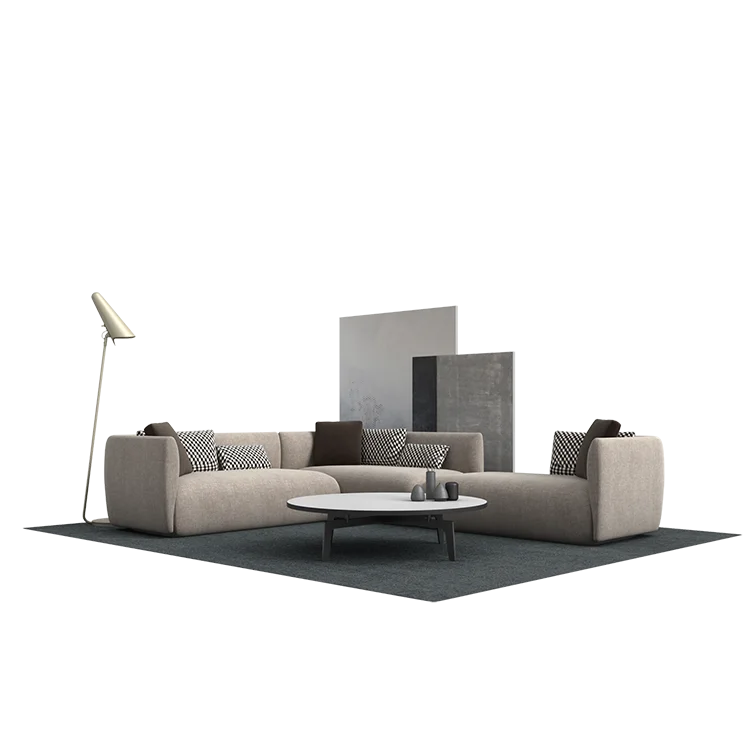 Weworth living room furniture 4 configurations high density foam modern lounge sofa set