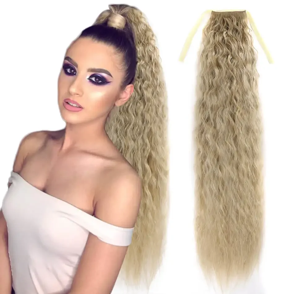 synthetic drawstring ponytail hair
