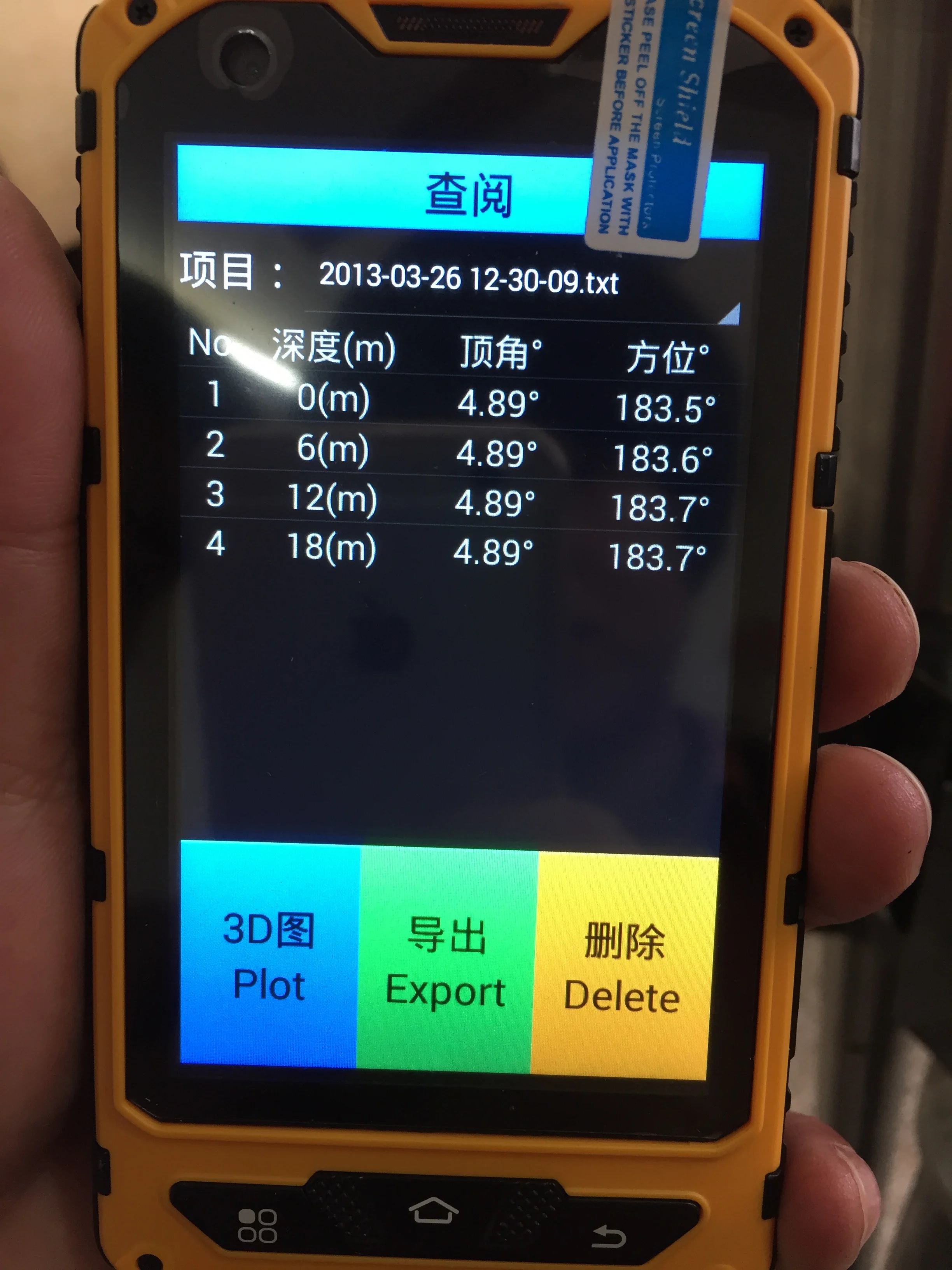 High Precision Borehole Inclinometer Drilling Inclinometer for Sale