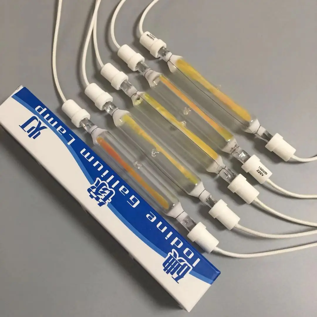 High-quality quick-start 1kw 2kw 3kw UV gallium iodide lamp 1000w 2000w 3000w metal halide UV lamps bulbs