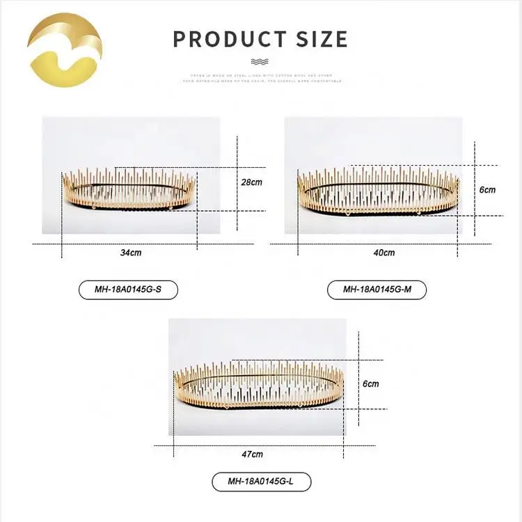 Самый продаваемый металлический поднос для хранения еды