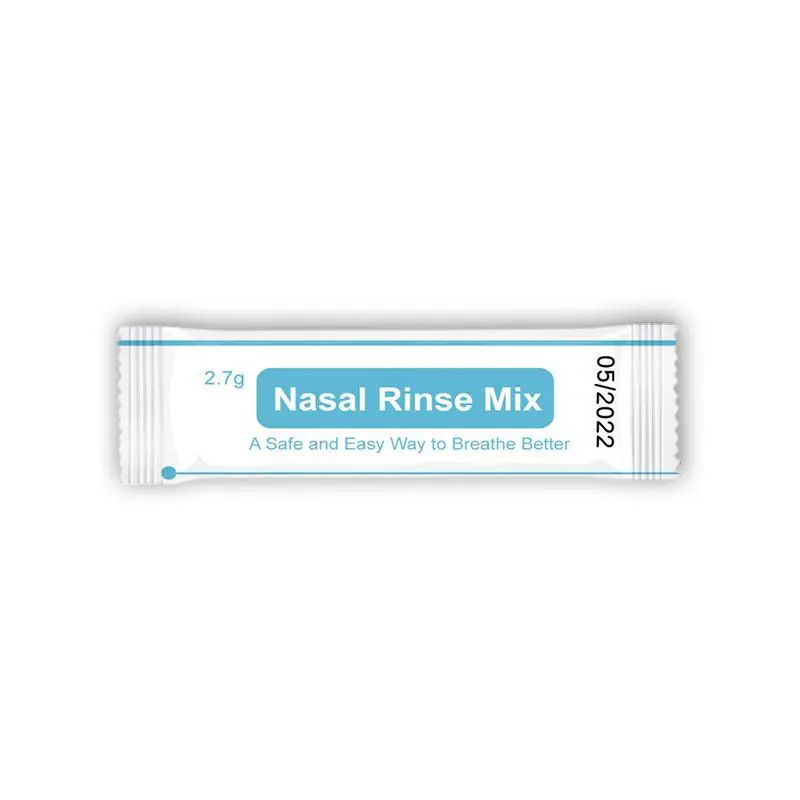 Nasal Salt For Neti Pot Rinse Saline Packets For Nose Cleaner Nasal Irrigation