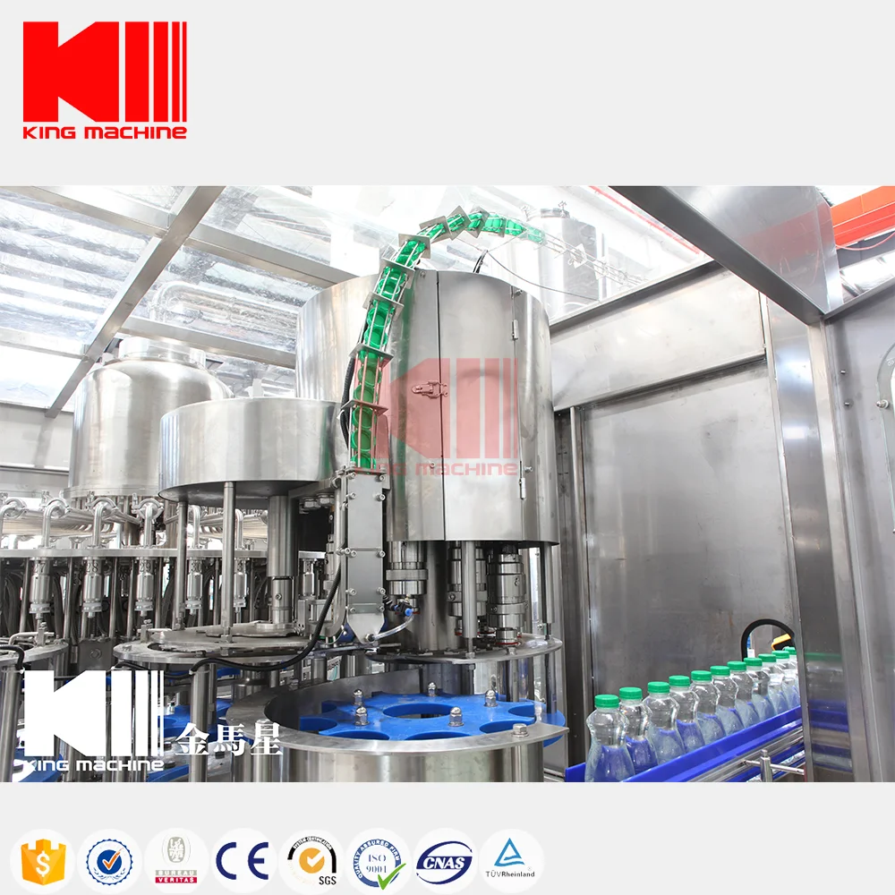 King Machine automatic fruit coconut water juice filling packing machine