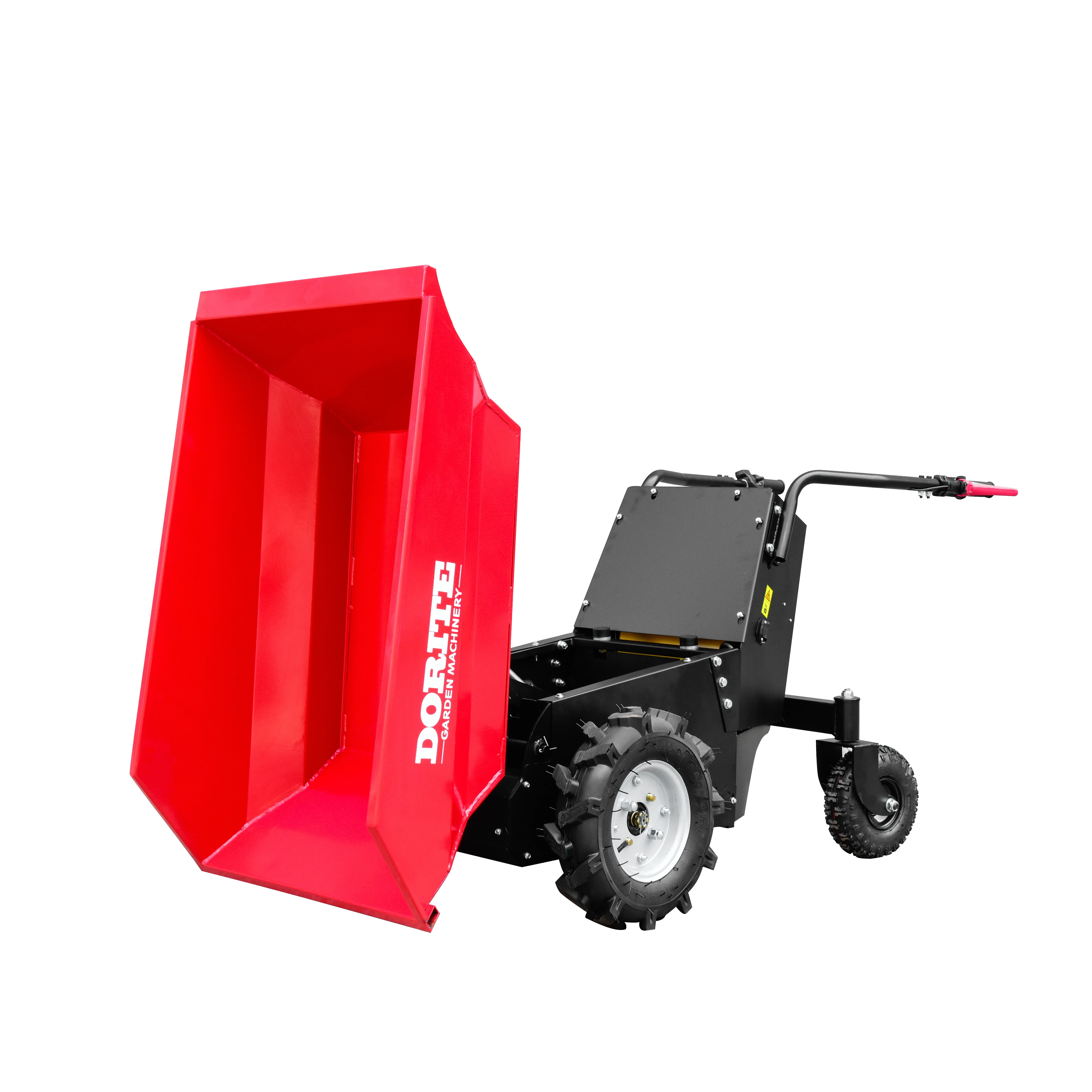 CE Approved 500KGS load capacity mini dumper high quality electric power log trailer