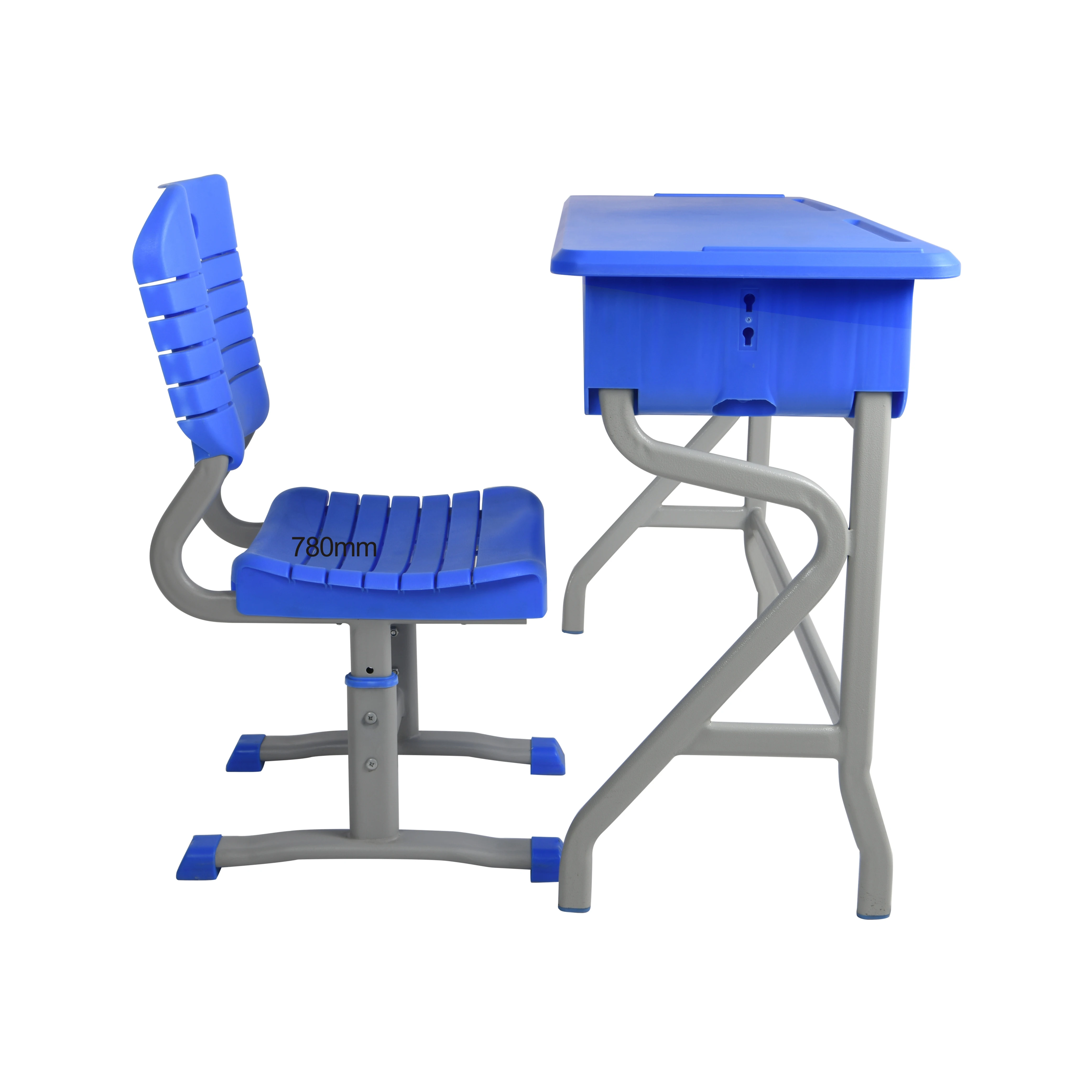 Wholesale Double School Desk and School Chair For Primary School Cheap Study Table For Students