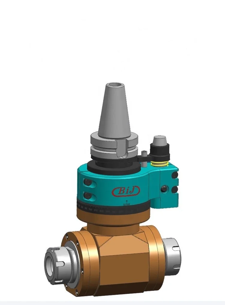 90 Degrees Two-Way Angle Head ER32 Right Angle Head CNC Machining Center Machine Tool Accessories